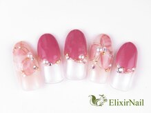 エリクサーネイル 神田(Elixir Nail)/ハンドやり放題/クーポン使用