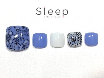 スリープ 中目黒(Sleep nakameguro)/フットネイル¥13750/Hiromi