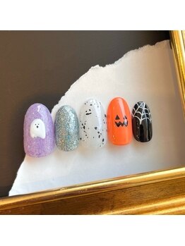 Halloween nails☆