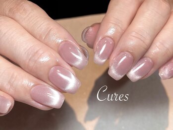 キュアーズ ネイル(CURES NAIL)/マグネットフレンチネイル