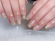 サン ネイル(SUN nail)の雰囲気(自爪持ち込みデザイン¥7900)