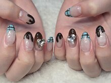 ララビューティ(lala beauty)/バレンタインネイル