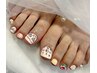 フットネイルフルアート ￥8.800