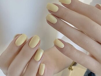 美ノ庵ネイルサロン メトロポリタン前店/人気黄色