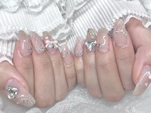 モカ 心斎橋(moca by Lee)/【Aina】チークネイル