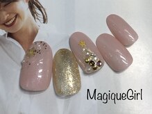 ネイルサロン マジックガール(Nail Salon MagiqueGirl)/【クリスマスネイル】