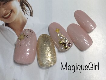 ネイルサロン マジックガール(Nail Salon MagiqueGirl)/【クリスマスネイル】
