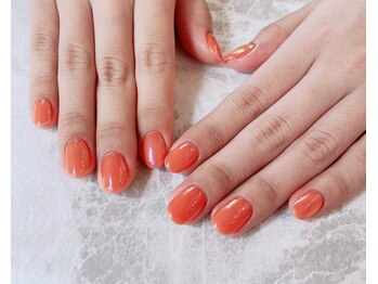 ネイルサロン ティフィン(tiffin)/~夏colorオーロラネイル~