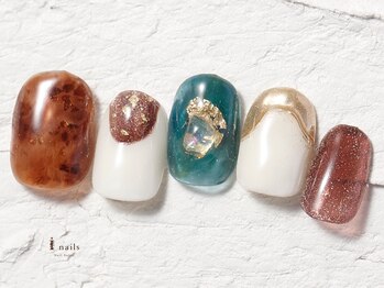 ジェミーネイル エビス(Jemiy nail ebisu)/ぷっくりニュアンス石8525yen