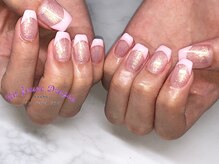 アン ジョーヌドラゴ/【自爪ネイル】フレンチネイル