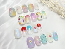 リリ(Rili)/カラフルニュアンスNail