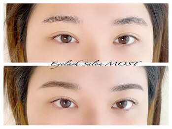 モスト(MOST)/まつげパーマ＆眉毛スタイリング