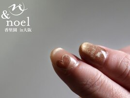 ミラーハートネイル