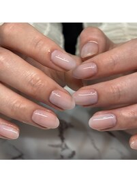 パステルカラーでニュアンス