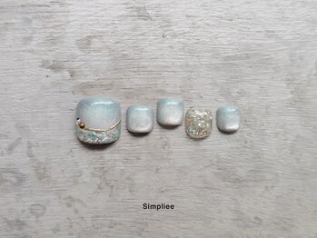 シンプリー ネイルアンドアイラッシュ 祖師谷大蔵店(Simpliee Nail&Eyelash)/【フット】フットネイル