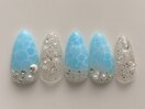 もやもや海ネイル