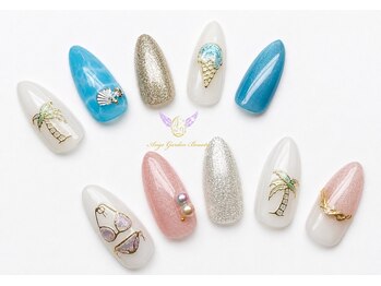 アンジェ ガーデン ビューティー(Ange Garden Beauty)の写真/【旗の台駅徒歩4分】普段のネイル～特別なイベントに合わせた自分らしいネイルまで幅広く実現◎