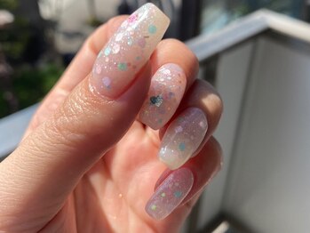シェリーラメール 渋谷(cherielamer)/グリッターネイル