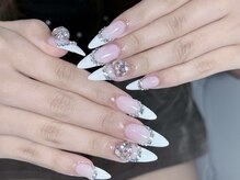ベルネイル 池袋(Belle Nail)/キラキラフレンチ