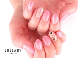 ハート敷き詰めネイル