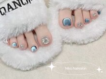 ニコ 銀座本店(Niko)/クリスマス/冬ネイル/ツイード