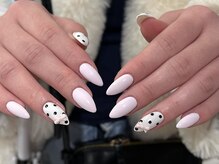 ネイルアヴァンス 京橋店(Nail AVANCE.)の雰囲気（ピンクドットネイル♪）