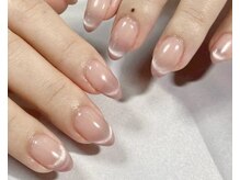 ミュウ(nail&eyelash salon Myu)/マグネットフレンチネイル