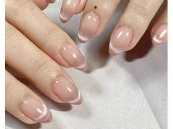 ミュウ(nail&eyelash salon Myu)/マグネットフレンチネイル