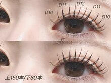 エミーアイラッシュ 大通店(Emii Eyelash)/フラットラッシュ上下180本