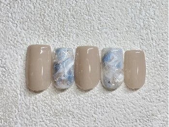 サビーハネイル(Sabiiha nail)/ブルーニュアンス