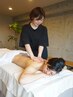 お試し50分【背中ケア】背中の厚み、首から肩にかけてのラインが気になる方