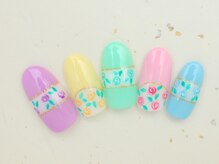ソワン リュクス(soin luxe)/*luxe nail*（定額￥8000）