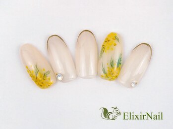 エリクサーネイル 五反田(Elixir Nail)/定額b カジュアル/クーポン使用