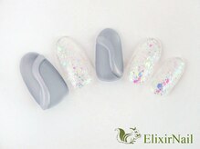 エリクサーネイル 五反田(Elixir Nail)/定額a シンプル/クーポン使用