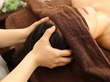 <小顔頭蓋骨調整>顔の浮腫・食いしばりに◎ヘッドマッサージも◎