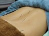 【腰集中コース】（お顔を除く）全身の鍼灸 70分 ¥6000