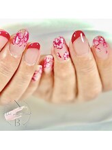 サング ネイル ビューティー アトリエ(suNg nail beauty atelier)/お色気フラワーネイル