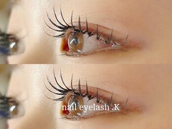 ケー(K)の写真/【豊富なデザイン】一人一人の目の形に合わせたデザインをご提案♪モチの良さも◎≪まつげパーマ ¥4500≫