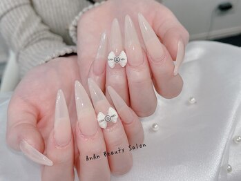 アンアンビューティーサロン(AnAn Beauty Salon)/【チップ】長さ出しワンカラー