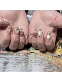 マグネット/ハート/リボン