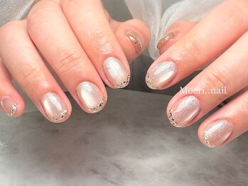 モエリネイル(Moeri..nail)/ガラスフレンチ