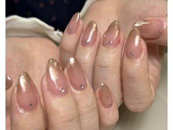 ニアウネイル(niau nail.)の写真/お客様に、niau（似合う）カラー&デザインをご提案◎こだわりのワンポイントデザインで爪先からhappyに♪