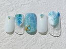 ニュアンス海ネイル