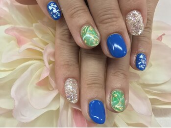 ディーネイル 京橋(D-nail)/【立和名】大理石ネイル