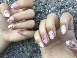 ◆押し花ネイル◆ブライダル◆
