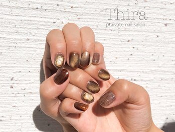 ティーラ(Thira)/マグネットジェル使用♪