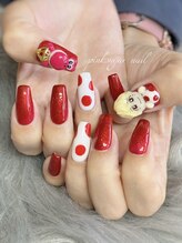 ピンクシュガーネイル(pink sugar nail)/推し活♪