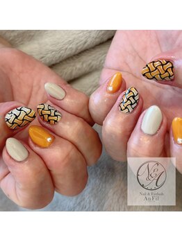 アンフィル(AnFil)/AnFilのジェルネイル