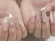 オテテプライベートネイルサロン(OTETE. PRIVATE NAIL SALON)の写真/【ニュアンスネイル/推しネイル】すらりと指先が長く、キレイに見えるスカルプで華やかさUP&モチの良さ◎