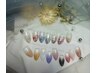 グラデーションジェルネイル！ナチュラルなのに長持ち，上品で美しい♪￥4600